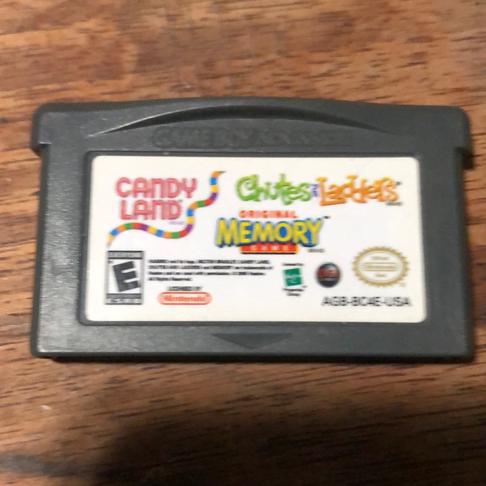 Candyland Nintendo Gameboy Advance video game